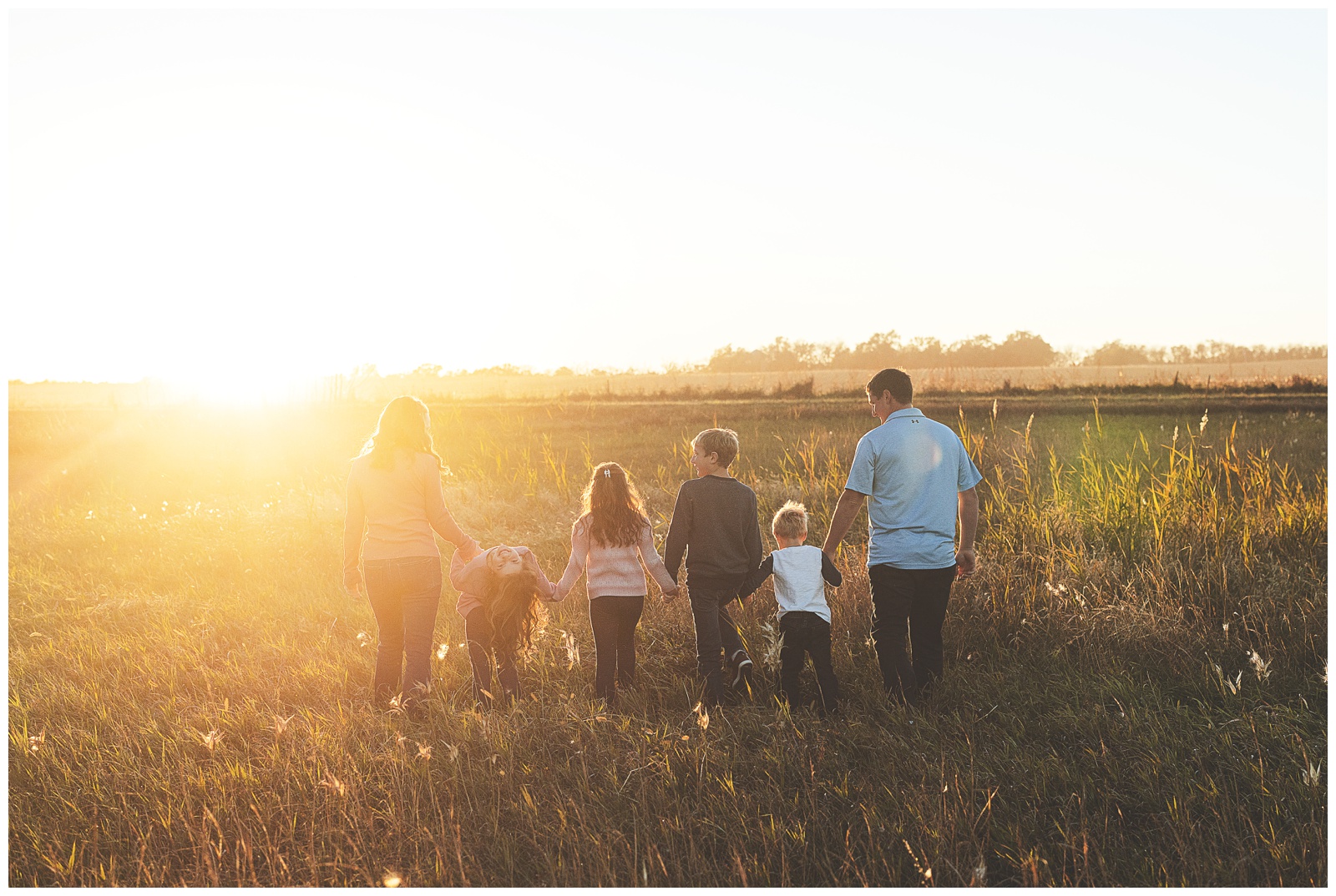Fall family session in South Dakota